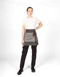 100% Cotton Contrast Waist Apron