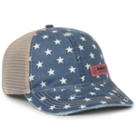 Printed Distressed Tea-Stained Mesh