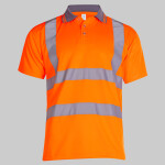 Hi Vis Short Sleeve Polo Shirt