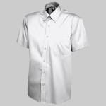 Mens Pinpoint Oxford Half Sleeve Shirt