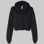 Women's Crop Fleece Hoodie Sweatshirt