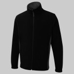 Two Tone Full Zip Fleece Jacket