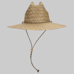 OTTO CAP® Straw Lifeguard Hat w/ Adjustable Cord